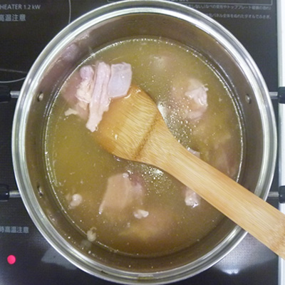 鶏もも肉と白菜の春雨煮込みの作り方002